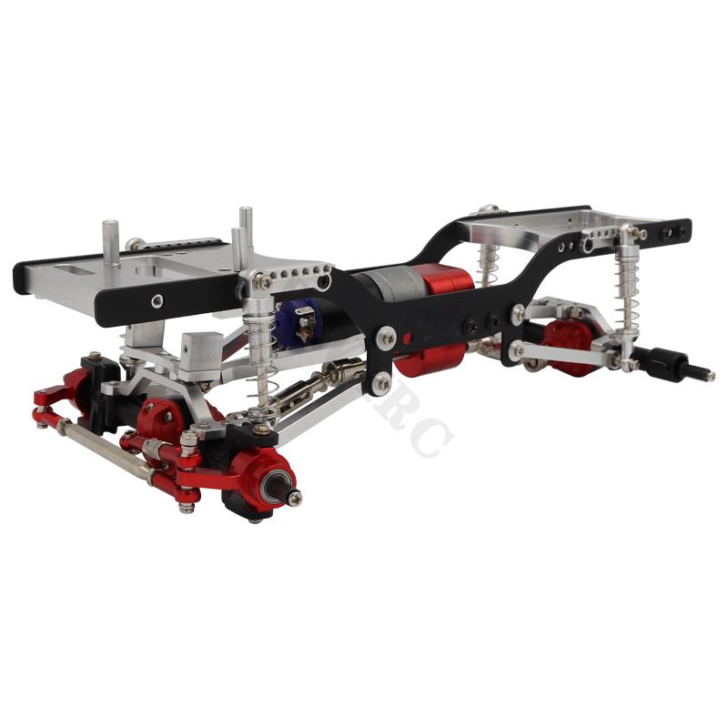 WWXRC Metal Chassis Pull Rods Drag Link Suspension for MN D90 D91 D96 D99 D99S MN90 MN99S 1/12 RC Car Upgrade Parts