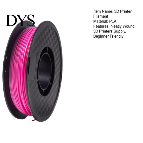 3D Printer Filament 250G Spool 1.75mm PLA Filament, Neatly Wound Solid Color Printing Compatible with Most FDM Printers Smooth Output