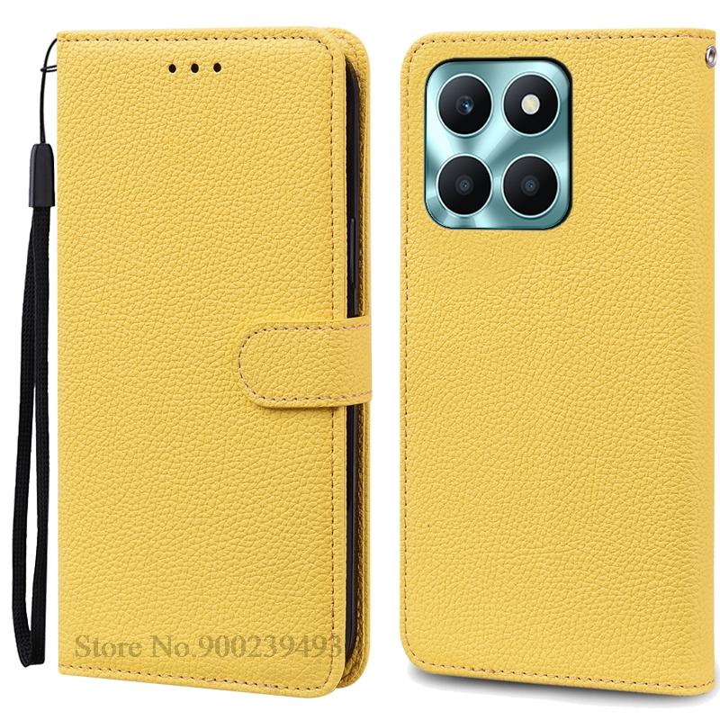 For Honor X6B Case Leather Flip Wallet Case For Honor X6B Phone Case Book Cover For Honor X6B Housing Coque Fundas