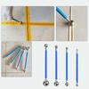 4pieces Caulking Edge Tool Kit Tile Joint Floor Repair Double Steel Pressed Ball