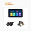 10.1 INCH Car Headrest MP5 Multimedia Player Support Carplay Android Auto Rear Back Seat Monitor AV USB TF Touch Screen Display