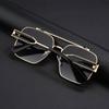 Retro Punk Style Sunglasses Men'S Frameless Trimmed Sunglasses Men'S Trendy Sunglasses