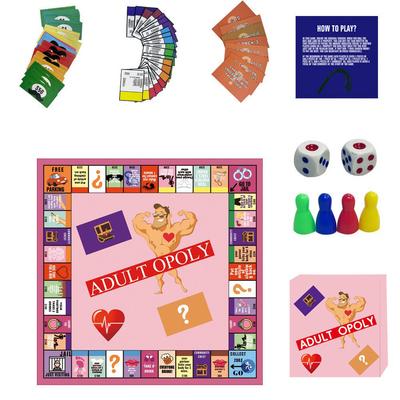 1 Set Adultopoly Couple Board Game for Date Night, Couple Games, Date Night Ideas