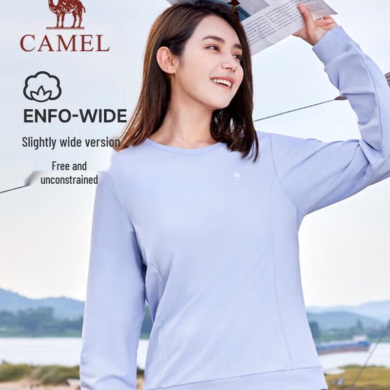 Camel Women s Pullover Sweatshirt J23CZ05064 XL