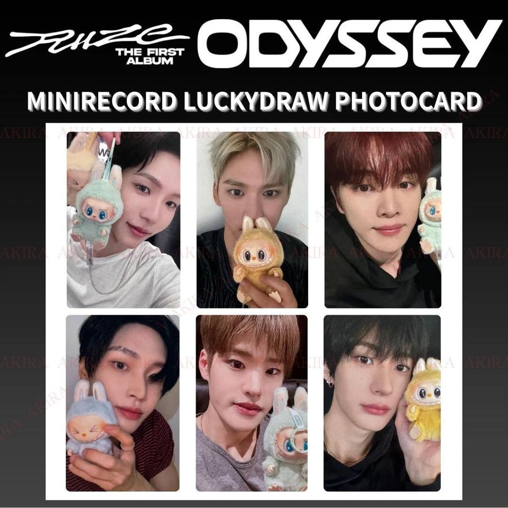 RIIZE THE 1st ALBUM ODYSSEY MINIRECORD LUCKYDRAW PHOTO CARD LABUBU OFFICIAL