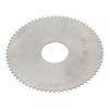 Circular Saw Blade High Speed Steel 72 Tooth Milling Insert Cutting Disc 80 X 1.5mm