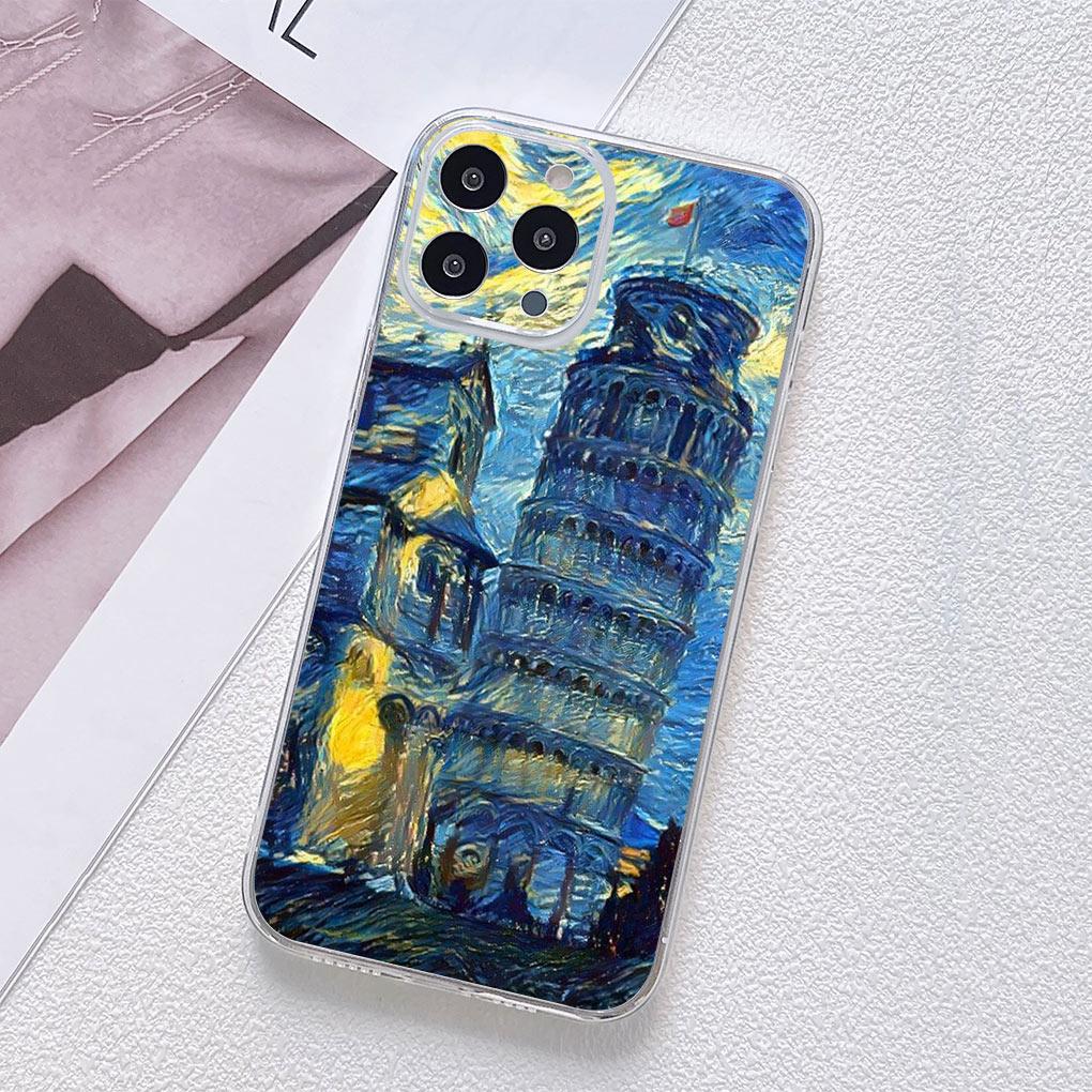 Van Gogh Starry Night Painting Phone Cover for Motorola Moto G13 G14 G53 G54 G62 G72 G82 G84 E13 E20 G42 G32 G23 G22 Soft Case