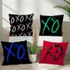 Rapper The Wweeknd X O album  Cushion Cover Pillowcase Upholstery Sofa Throw Pillow Home Decor Pillowcas
