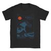 HOKKAIDO WAVE Unisex T Shirt  Humor Tees Short Sleeve Round Neck TShirts Pure Cotton New Arrival Clothes