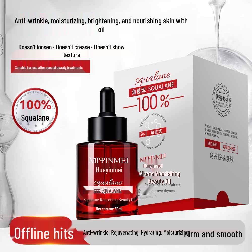 Mi Yinmei 100% Pure Squalane Beauty Oil: Nourishes, Tightens, and Reduces Wrinkles and Fine Lines.