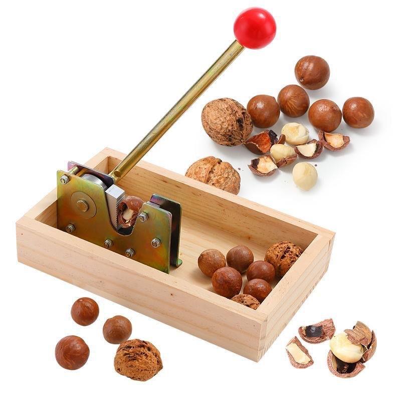 Multifunctional Nut Cracker Opener Tool for Walnut Macadamia Hazelnut Shell Remover
