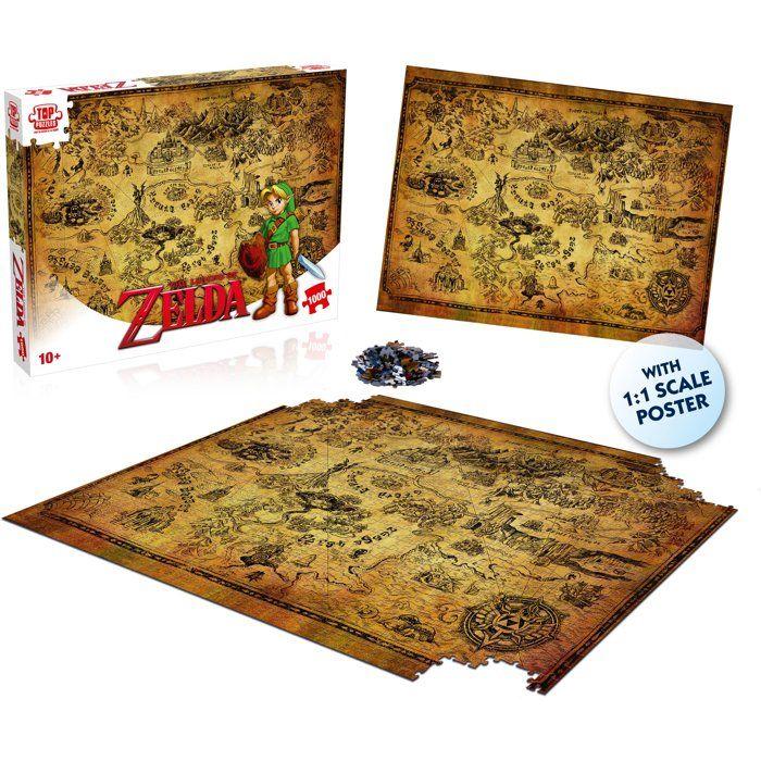 Puzzle - WINNING MOVES - The Legend of Zelda Hyrule - 1000 pieces - Des 10 ans