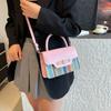 High-end Fashion Woven Straw Niche Bag Style New Versatile Shoulder Bag Texture Portable Messenger Bag