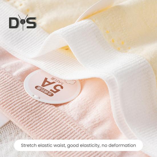 Bragas de estudiante de secundaria sin costuras de cintura media de alta elasticidad ahuecadas con buena transpirabilidad de color sólido de corte entallado fino informal ropa interior deportiva para dama