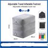 Inflatable Travel Footrest Cushion
