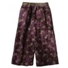 Johnature Women Vintage Corduroy Print Floral Wide Leg Pants Plus Cotton Trouser Winter Elastic Waist High Quality Pants