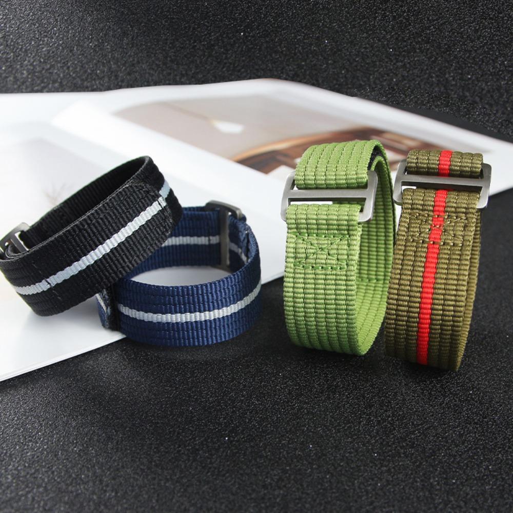 22mm Washable Bracelet Nylon Premium Watchband Comfortable Loop Strap for Tudor Bay Sport
