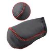 Leather Gear Shift Knob Cover for Toyota Corolla Rav4 Rav 4 2014-2019 Automatic Hand-Stitched DIY Gear Shift Collars