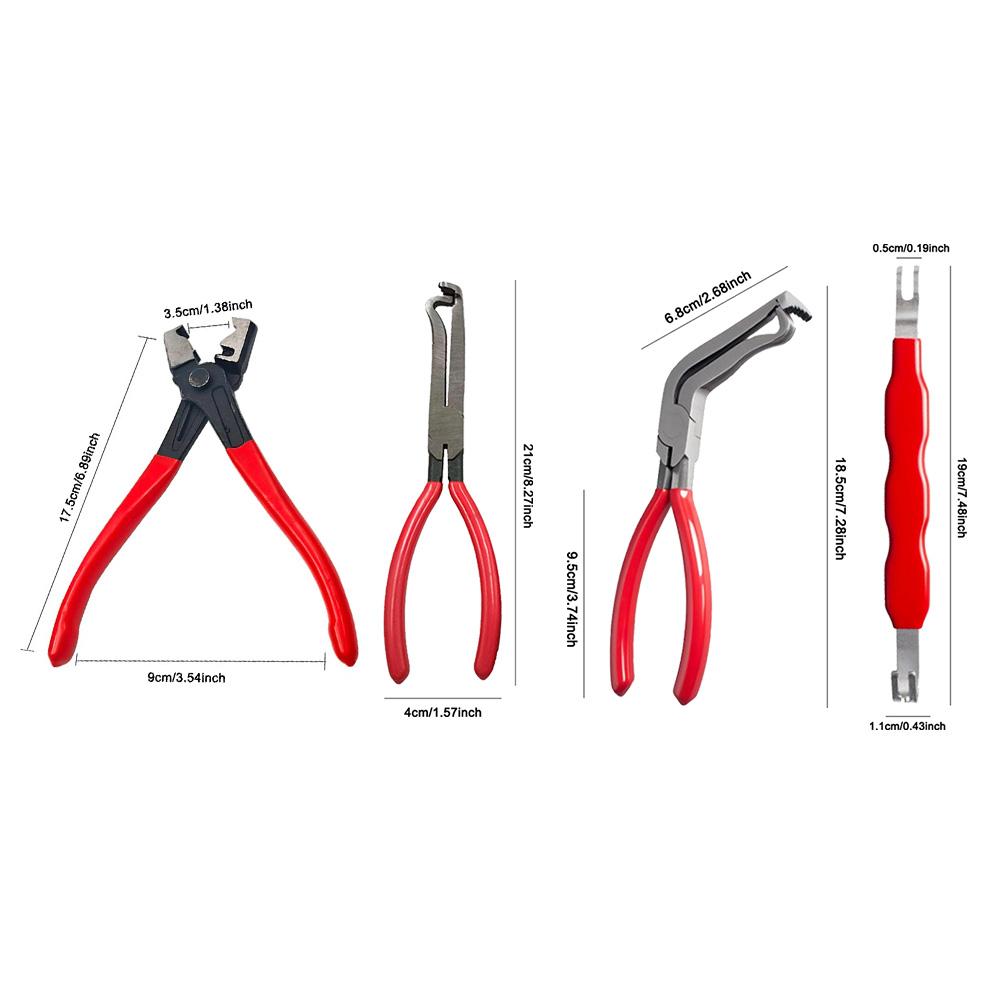 Electrical Disconnect Pliers Carbon Steel Car Fuel Line Breaker Tool Anti-Slip Spark Plug Removal Plier for Car Repair Accessori
