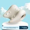 Neck Traction Massage Pillow With Stretching For Office Workers And Home Use
