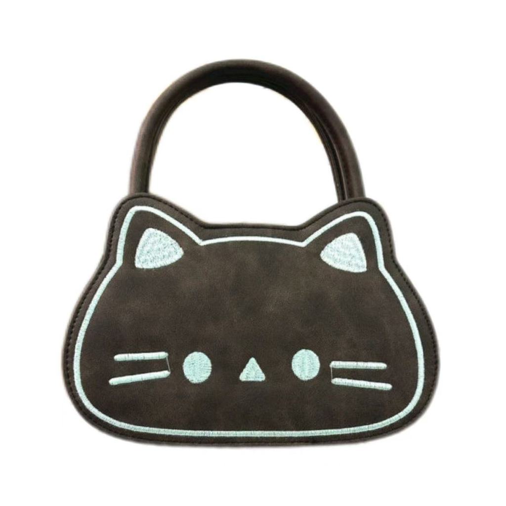 Anime Style Mini Girls Shoulder Bag With Adjustable Straps For School And Travel чёрный