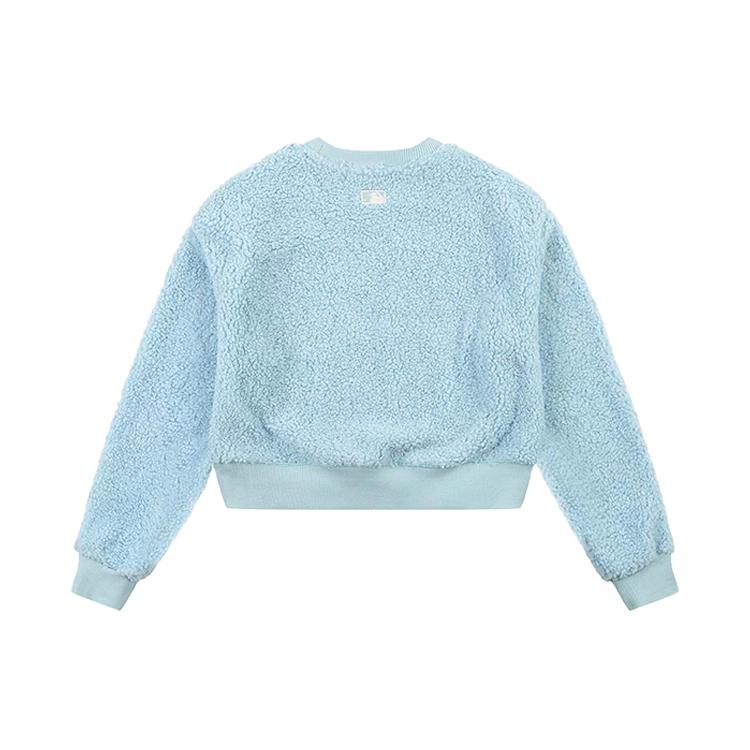 New MLB Sweatshirt Women's Light Blue 31MTF4061-43T