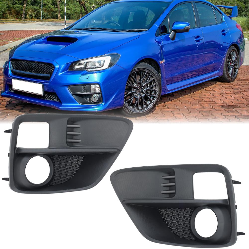 Front Bumper Fog Light Cover For Subaru WRX STI 2015 2016 2017 Trim Fog Lamp Frame Hole Grill Bezel 57731VA030 57731VA020