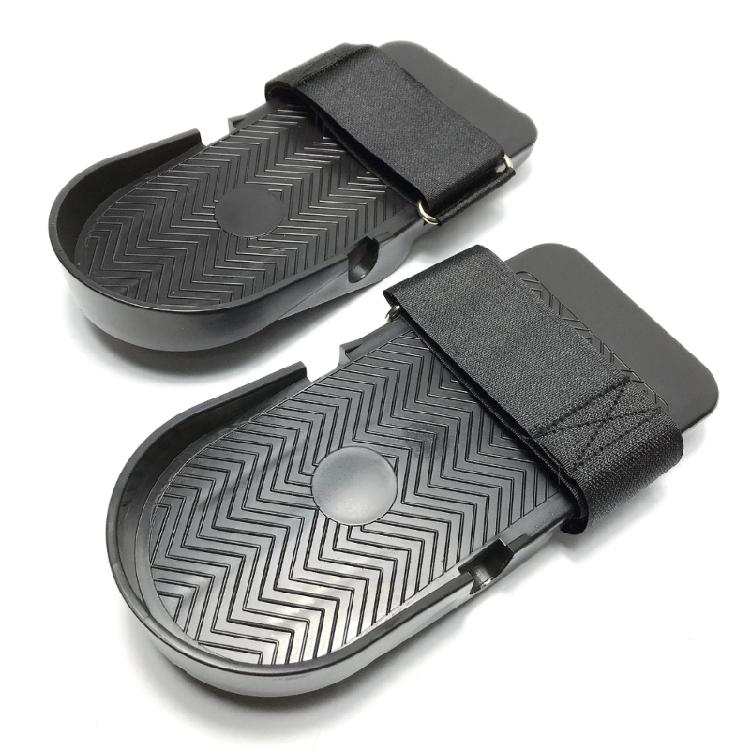 Rowing Machine Foot Pedals Fitness Equipment Flat Pedals Home Sports Black Pedals Rowing Machine Accessories Enduring