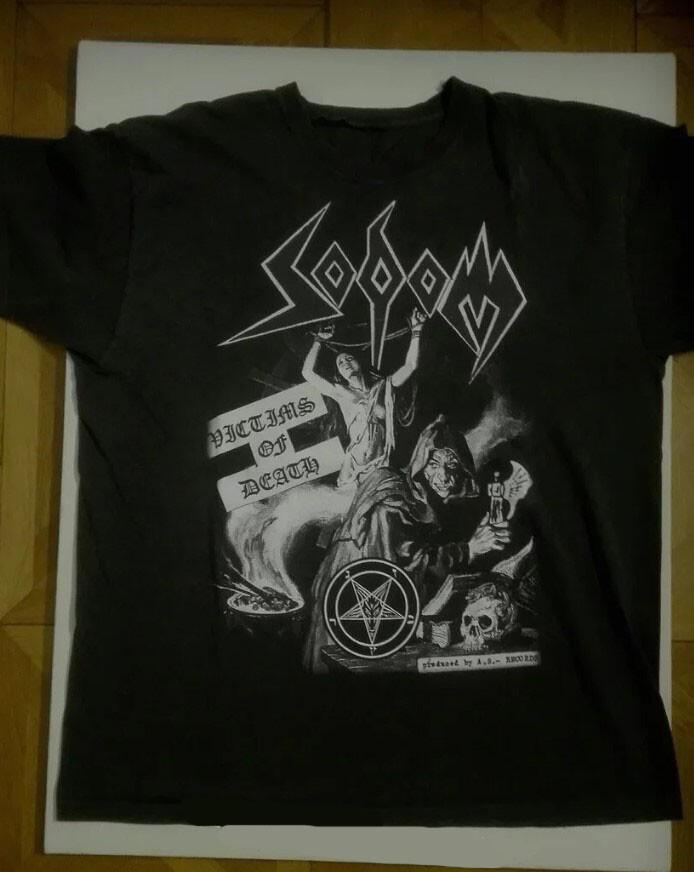 Sodom band tshirt Victims of death shirt gift for fan remake shirt Unisex T-Shirt