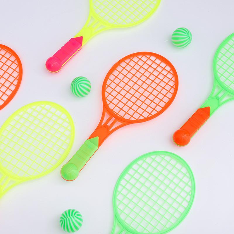 Racket Childrens Tennis Set Model Toy With Pp Material For Recreation Outdoor