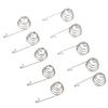Metal Hook End Spring Set for Wireless Controller Repair, 10 Count for Button Response, Internal Service, Spare Supply, and Refit Work