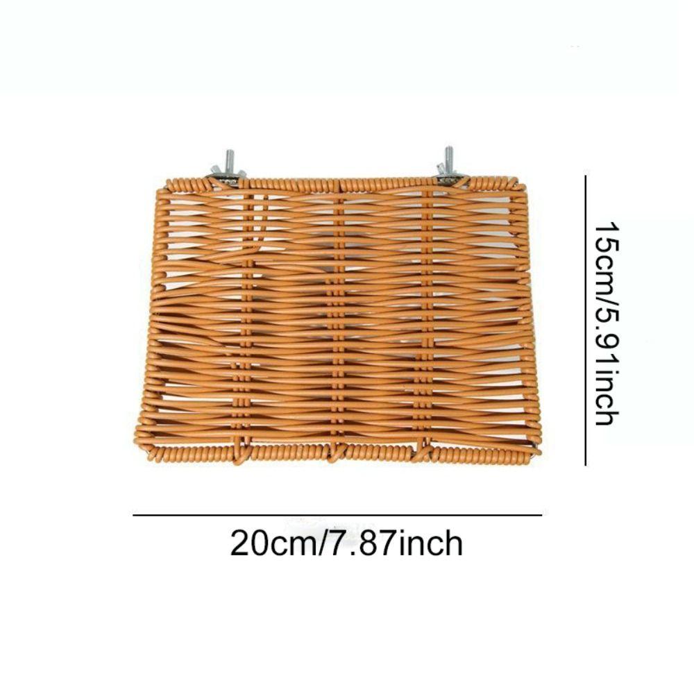 Imitation Vine Bird Resting Stand Bite Resistant Parrot Perch Toy  Behavior Training