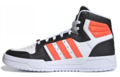 Entrap Mid-Schuhe 'Weiß Schwarz Orange' H01542