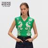 Teenie Weenie Women's Retro Bear Knit Vest