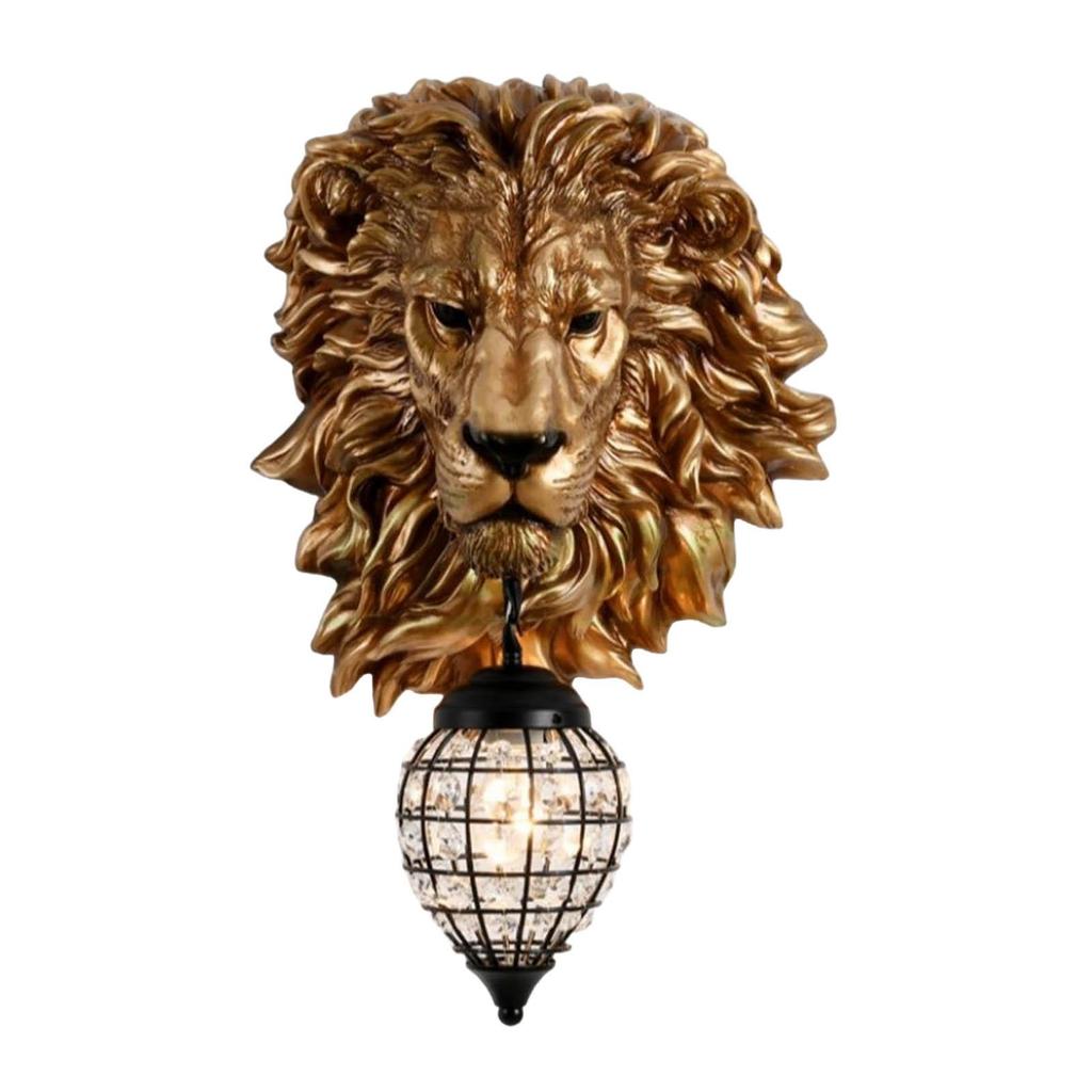 Luxury LED Wall Lamp Fixtures Lighting Shade Farmhouse Sculpture Sconces Lights for