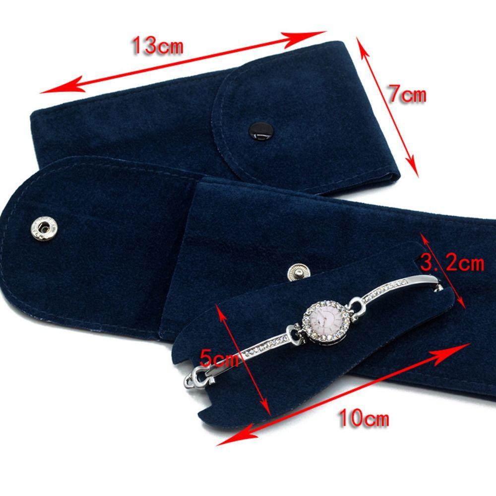 Anti-dust Watch Case Velvet Watch Packaging Bag Elegant Watch Holder  Female