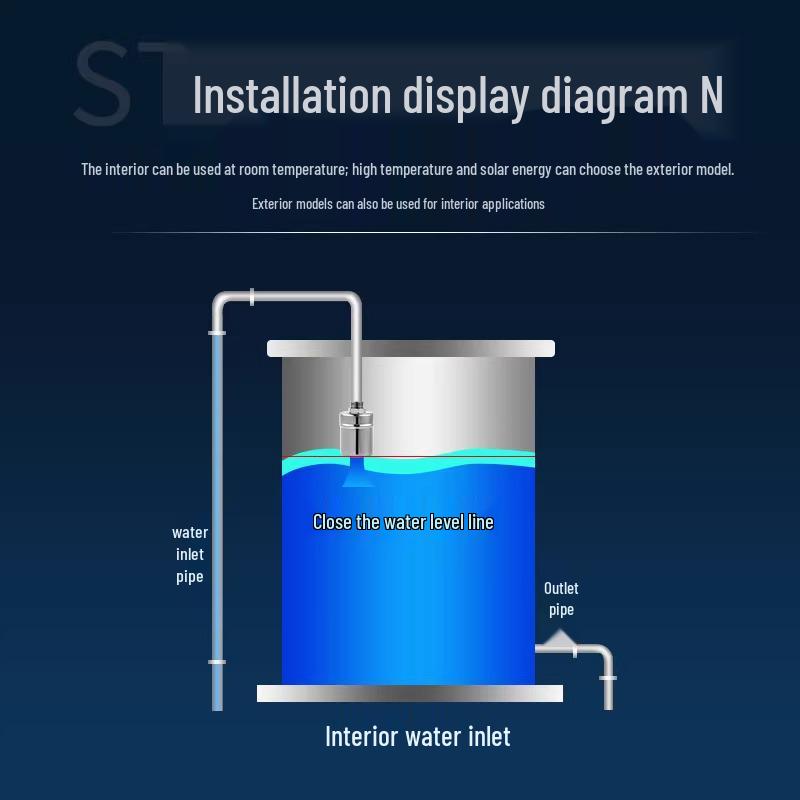 Stainless Steel Auto Stop Valve with Float Ball for Water Level Control