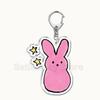 Lil Peep Rapper Acrylic Key Chain Pendant Key Ring Crybaby Hellboy Love Yikes Keychains Keyring for Bag Pendant Jewelry Gifts