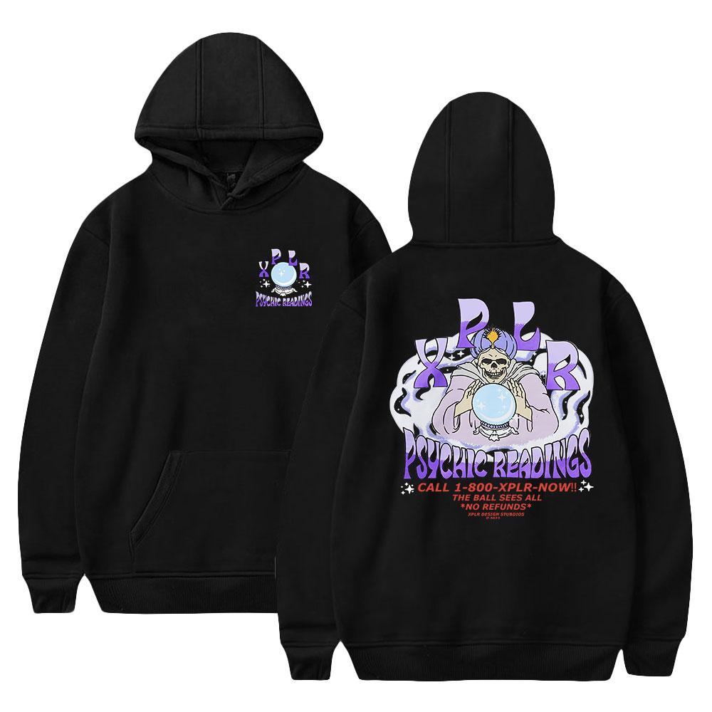 

Толстовка XPLR Psychic Reading Sam and Colby Merch, модная женская толстовка унисекс с длинными рукавами, 2023, повседневная одежда в стиле хип-хоп