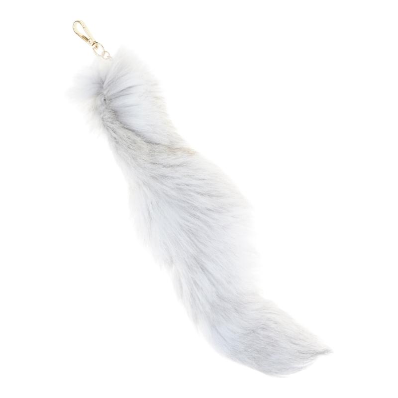 Futrzany Plecak Wiszące Dekoracje Ogon Lisa Breloczek Cosplay Futra Zabawka Urok Wisiorek