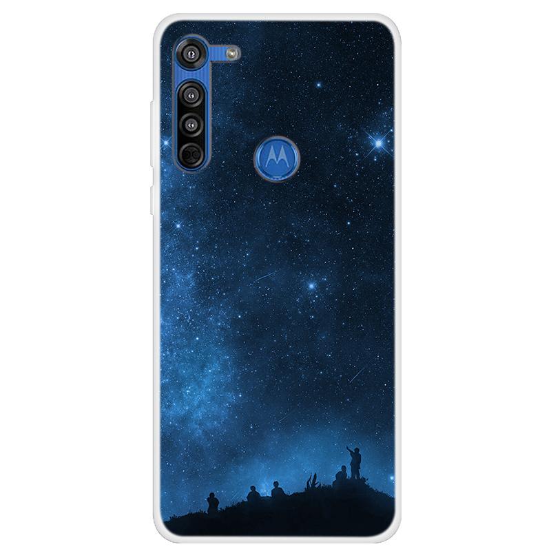 Moto G8 Power Kılıfı Yumuşak Silikon Arka Kılıf Motorola Moto G8 Plus Telefon Kılıfı İçin Moto G8 Power Lite G 8 G8+ Sevimli Kapaklar