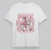 Women's Plus Size T-Shirt Dancing Rider Pink Pony Club West Hollywood Design Tee