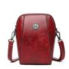 Pu Phone Bag Womens Small Crossbody Purse With Flap Closure For Daily Use