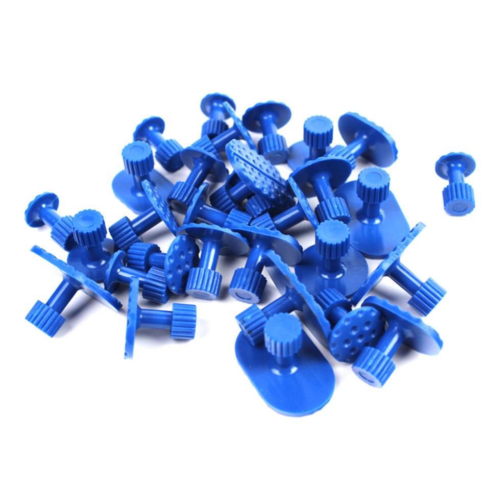 30-Piece Metal Suction Cup Car Dent Repair Tool Set with Puller Pad
