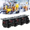 4pcs Level Adjustment Caster GD‑60F Heavy Duty Industrial Roller Wheel Leveling Caster Wheels