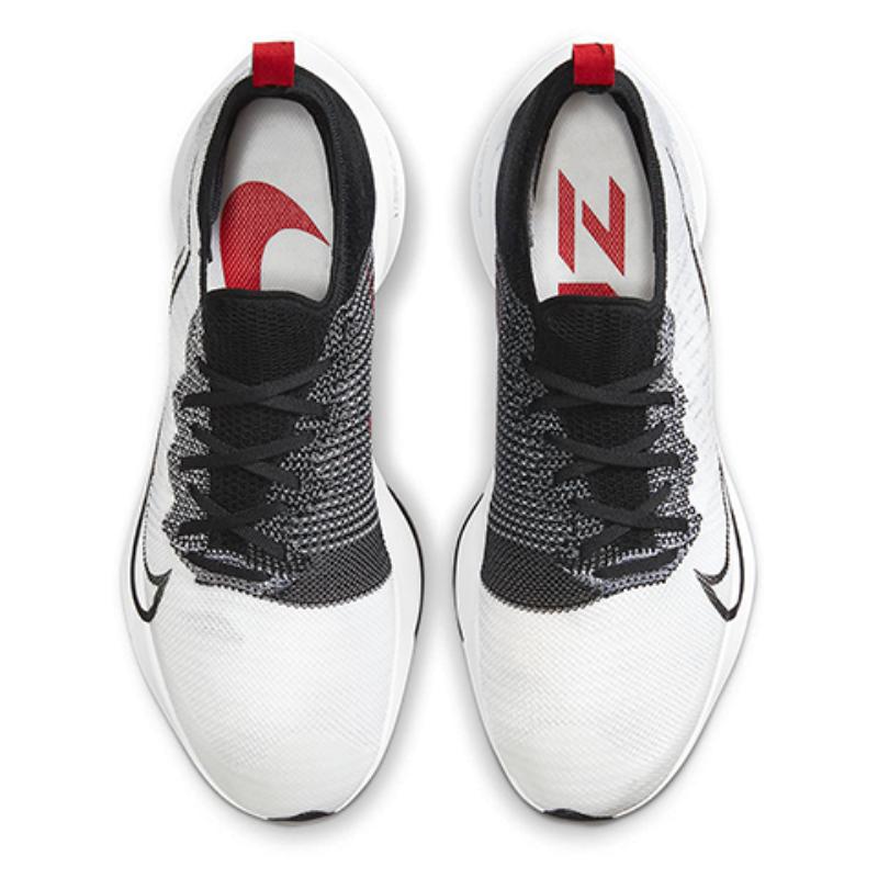 Nike Air Zoom Tempo Next% Flyknit White University Red+E23 Sneakers casual CI9923-102