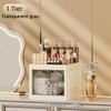 Foldable Desktop Makeup Organizer Multi-Layer Storage Cabinet Large Capacity for Cosmetics Toiletries Books