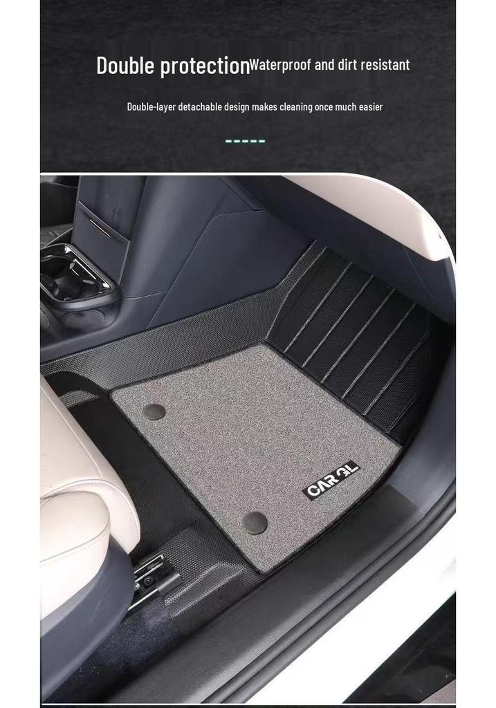 Odorless Floor Mats for 2024-2026 Changan X5 PLUS Bumper TPE Driver's Seat