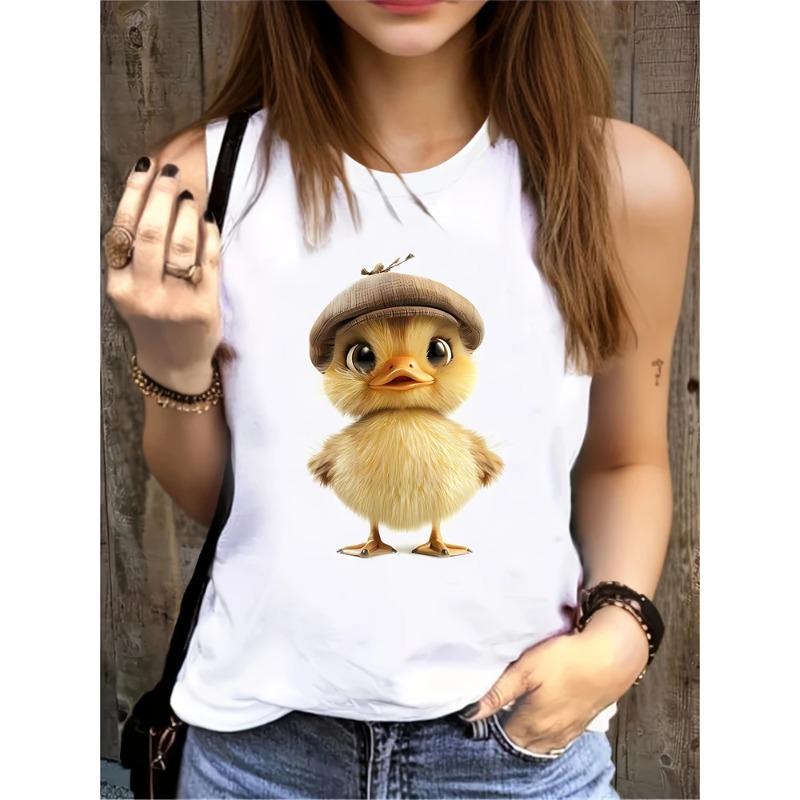

Fashion Women s Casual Comfort Top Loose Sleeveless T-Shirts Women’s 6XL