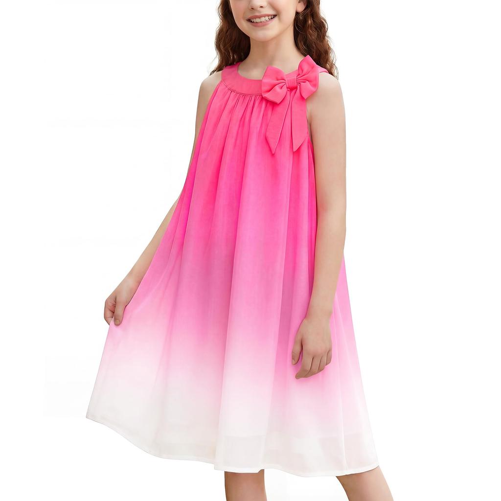 Children's Fashion Dress, Sleeveless Casual Loose Thin And Light Camisole Dress